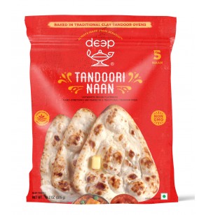 Deep Tandoori Naan 5Pieces 