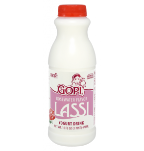 Gopi Rose Lassi 16oz 1Pint 