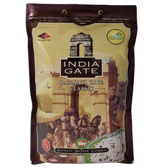 India Gate Basmati Rice Classic 10lb 