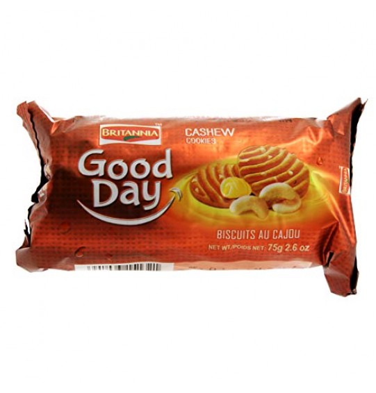 Britannia Good Day Cashew Cookies 75GM (2.6oz)