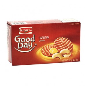 Britannia Good Day Cashew Cookies 231GM (8.2oz)