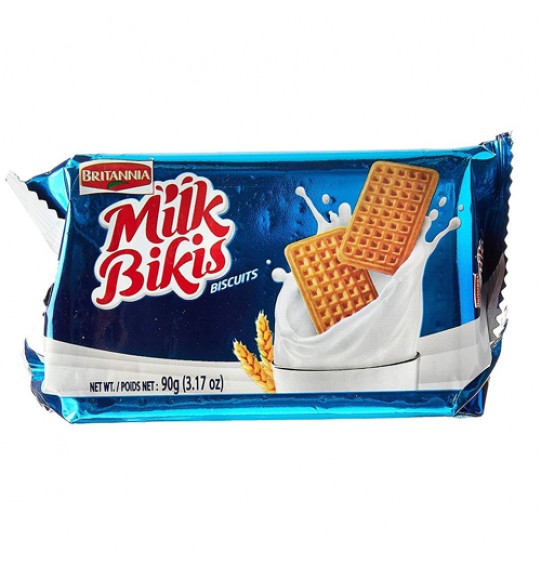 Britannia Milk Bikis Biscuits 90GM (3.17oz)