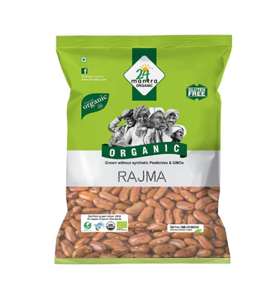 24Mantra Organic Rajmah 2Lb , 4Lb 