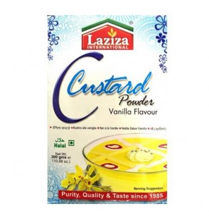 Laziza Vanilla Flavour Custard Powder 300GM (10.58oz)