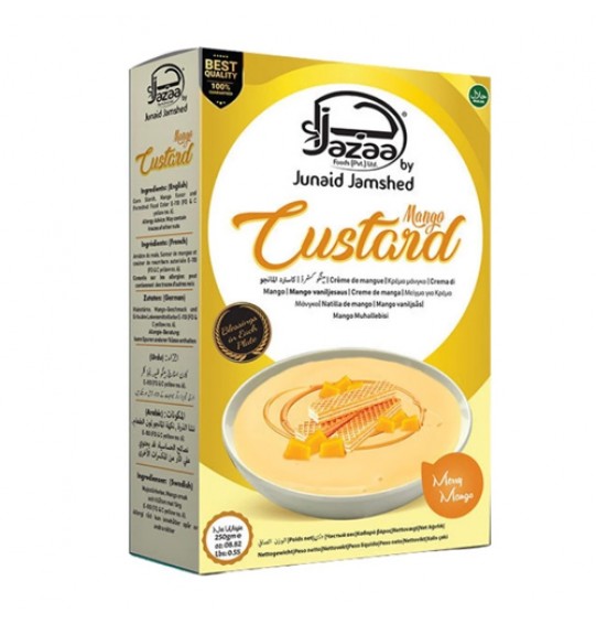 Jazaa Foods Mango Flavour Custard Powder 250GM (8.82oz)