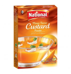 National Mango Flavour Custard Powder 300GM (10.6oz)