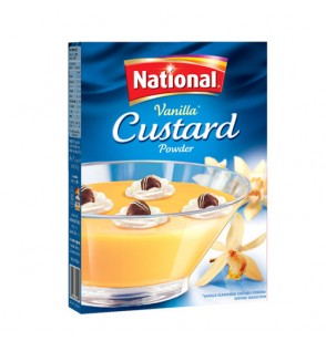 National Vanilla Flavour Custard Powder 300GM (10.6oz)