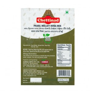 Chettinad Pearl Millet Dosa Mix 500Gm