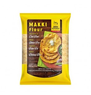 Desi Kitchen Makki Atta 2Lb ,4Lb 