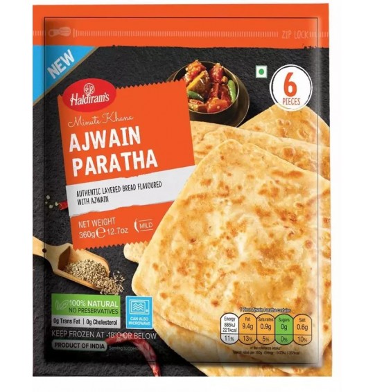 Haldiram’s AjwainParatha 6Pieces 