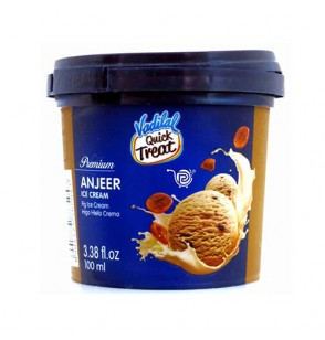 Vadilal Anjeer Ice Cream 1Litre