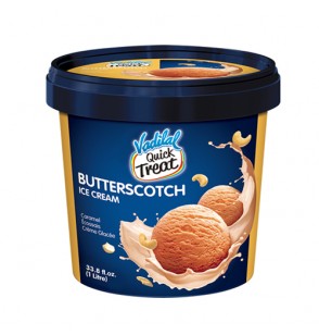 Vadilal Butterscotch Ice Cream 1Litre