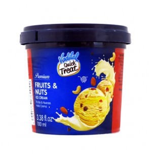 Vadilal Fruit & Nuts Ice Cream 1Litre