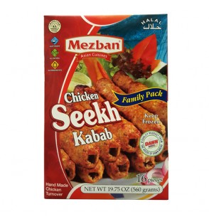 Mezban Chicken Seekh Kabab 16Pieces 