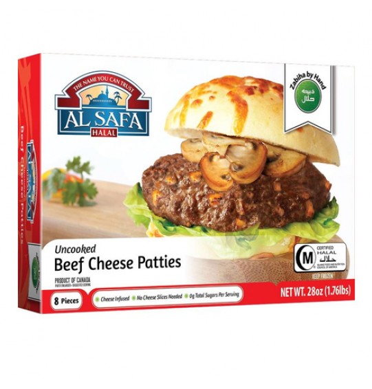 Alsafa Uncooked Beef Patties 8Pieces 