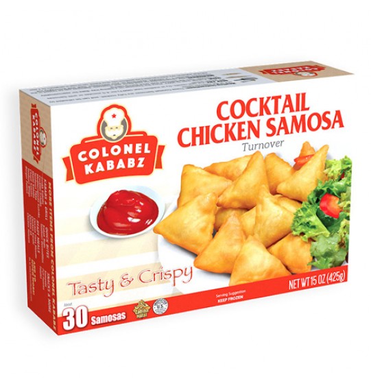 Colonel Kabab Cocktail Chicken Samosa 25Pieces 