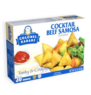 Colonel Kababz Cocktail Beef Samosa 25Pieces 