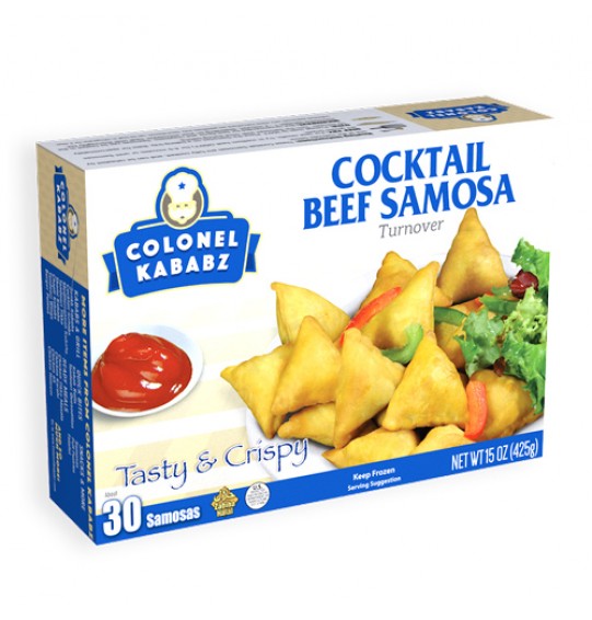 Colonel Kababz Cocktail Beef Samosa 25Pieces 