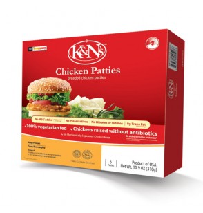 K&N Chicken Patties 5Pieces 