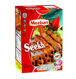 Mezban Beef Seekh Kabab 8pieces 