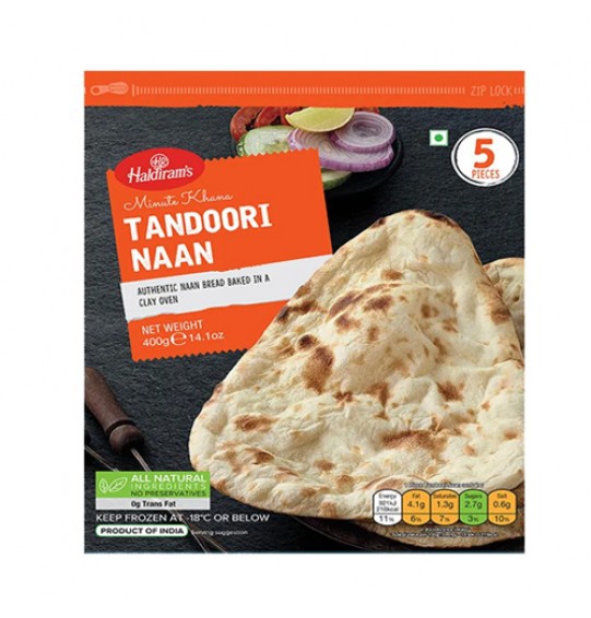 Haldiram’s Tandorri Naan 5Pieces