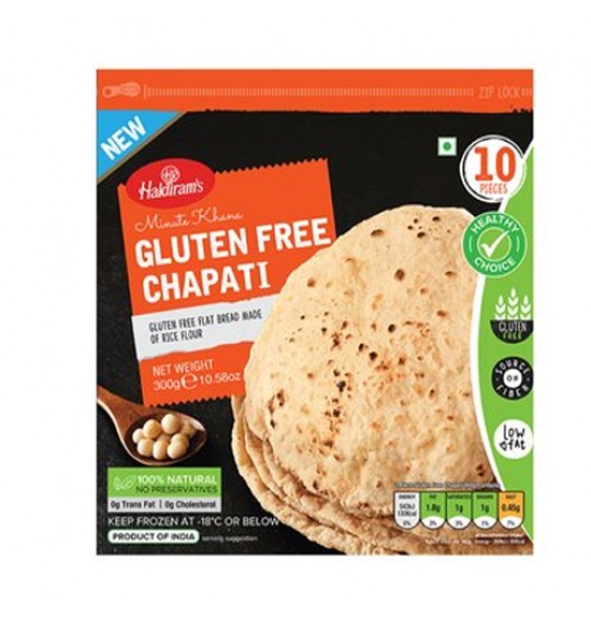 Haldiram’s Gluteen Free Chapati 10Pieces 