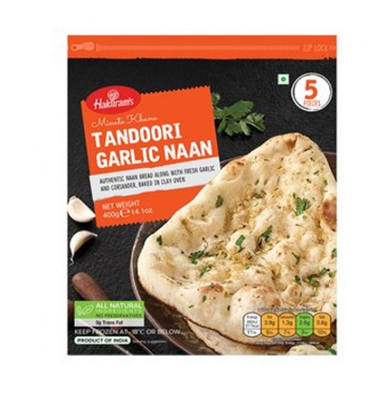 Haldiram’s Tandoori Garlic Naan 5Pieces