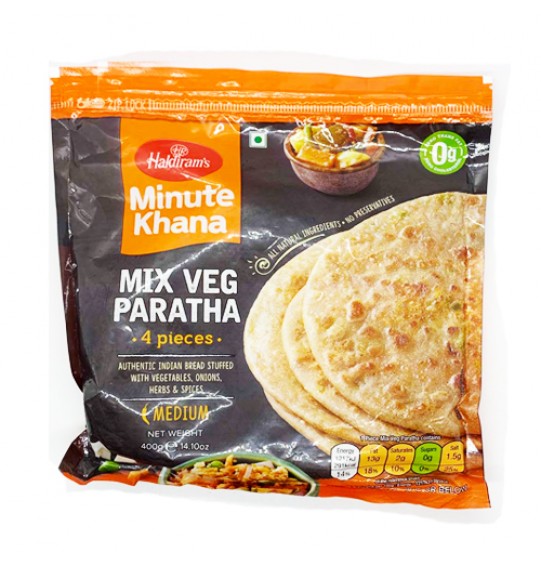 Haldiram’s Mix Veg Paratha 4Pieces