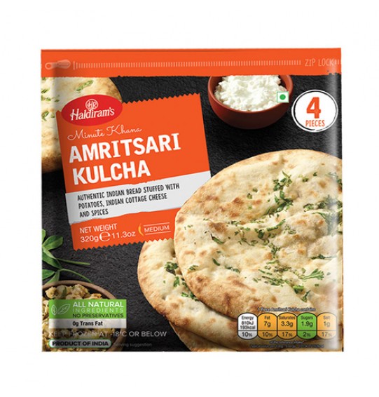 Haldiram’s Amritsari Kulcha 4Pieces 