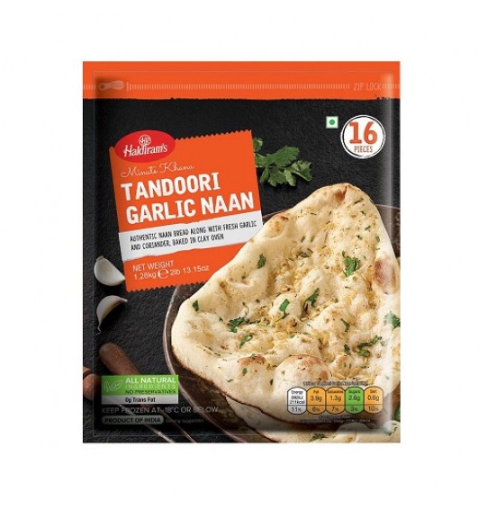 Haldiram’s Tandorri Garlic Naan 16Pieces