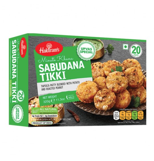 Haldiram’sSabudana Tikki 20Pieces 