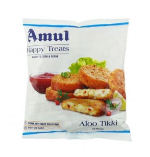 Amul Aloo Tikki 10Pieces 