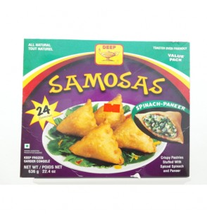 Deep Spinach Paneer Samosa 24Pcs