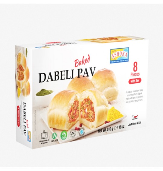 Ashoka Baked Dabeli Pav 8Pcs