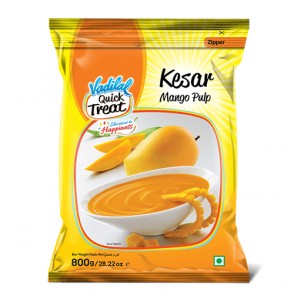 Vadilal Kesar Mango Pulp 1Kg