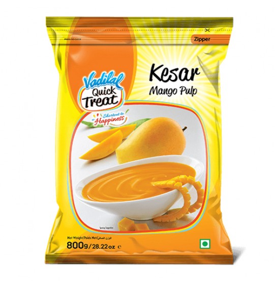 Vadilal Kesar Mango Pulp 1Kg