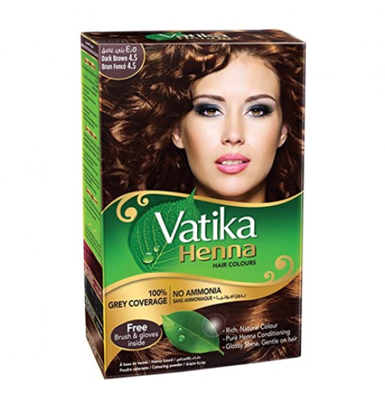 Vatika Henna Dark Brown 6X10Gm