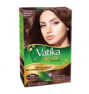 Vatika Henna Natural Brown 6x10Gm