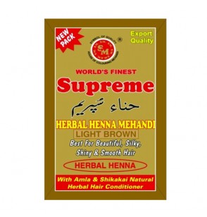 Supreme Light Brown Henna 150Gm