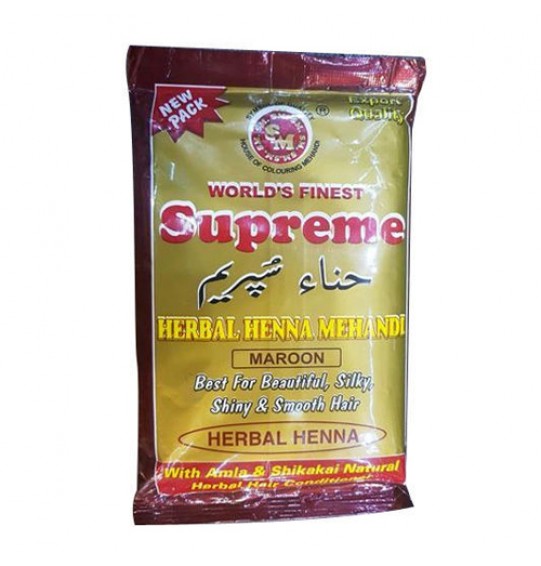 Supreme Maroon Henna 150Gm