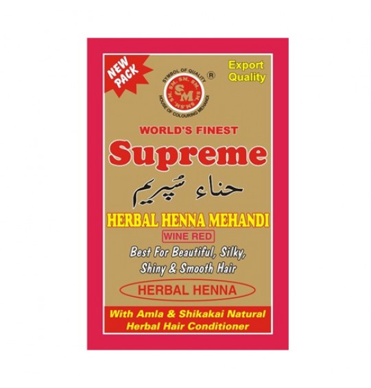 Supreme Wine Red Henna 150Gm