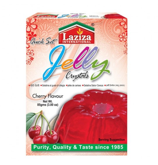 Laziza Quick Set Cherry Flavour Jelly 80GM(3oz)