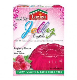 Laziza Quick Set Raspberry Flavour Jelly 80GM (3oz)