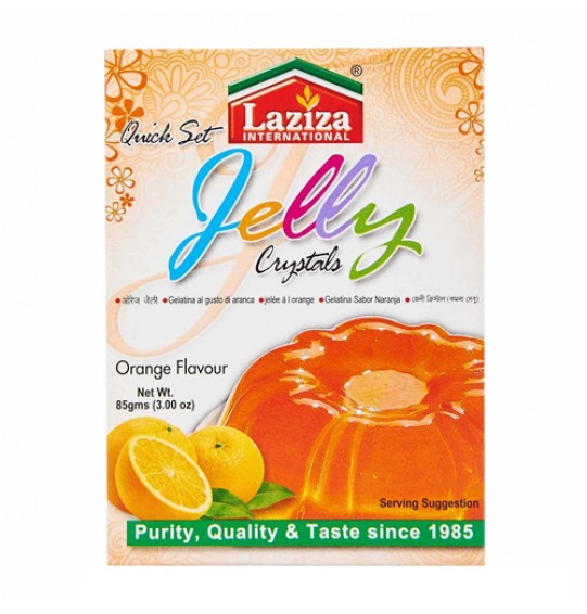 Laziza Quick Set Orange Flavour Jelly 80GM (3oz)