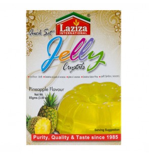 Laziza Quick Set Pineapple Flavour Jelly 80GM (3oz) 