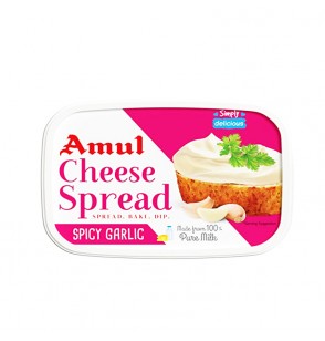 Amul Cheese Spread Spicy Garlic 200Gm 7oz