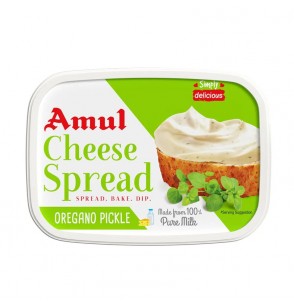 Amul Cheese Spread Oregano Pickle 200Gm 7oz