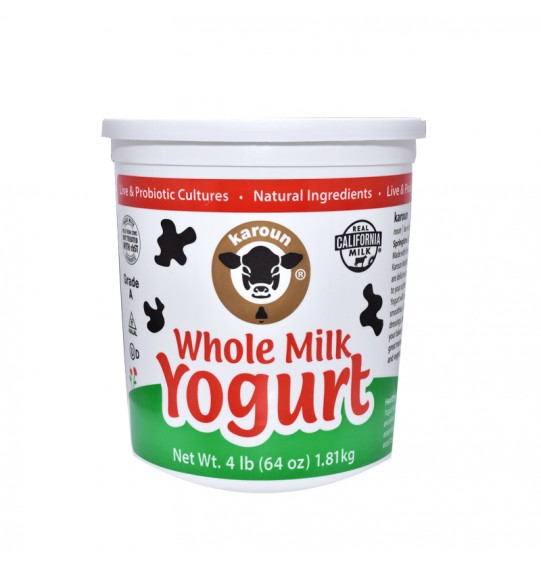 Karoun Whole Milk Yogurt 4lb 64oz 