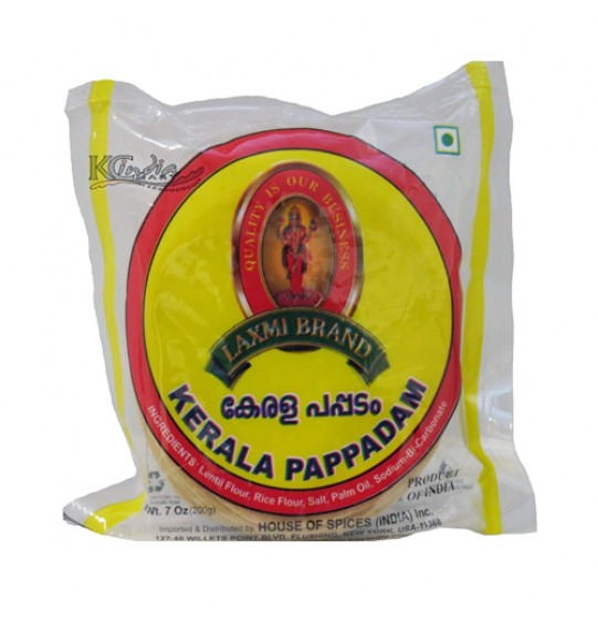 Laxmi Kerala Pappadum 200Gm