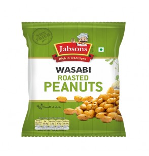 Jabsons Wasabi Roasted Peanuts 140Gm